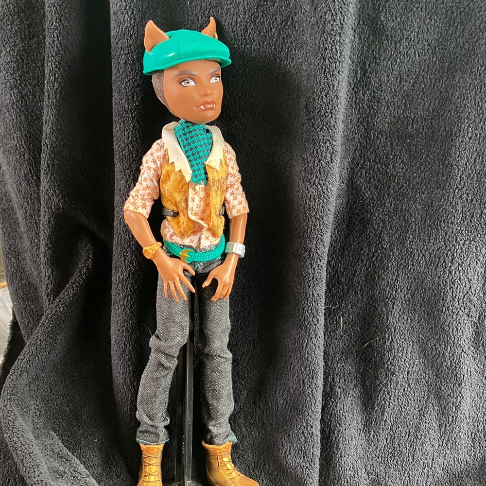 Vintage Monster High Doll, Clawd Wolf , OG1  phase 1.
